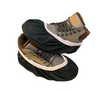 Goat Gripz Anti-Slip Shoe Socks, Traction for Snow and Ice, Polyester Weave, Elastic Band, Lightweight (M)