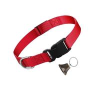 Goat Harness - Adjustable Nylon Collar Set | Anti Lost Grazing Bell with Loud Sound, Accessories for Cattle Sheep, Cows and Pets Goats