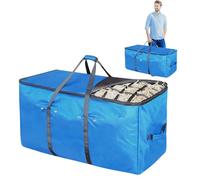 Goat Hay Feeder - Durable Oxford Cloth Feeding Bag, Portable Hay Tote | Spacious Hanging Sack with Ventilation Mesh, Easy Fill Storage for Horse Barn Livestock Cattle Farmyard Equine Stable Use