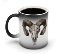 Goat Head Death Metal Funny Color Changing Mug 12 Oz Ceramic Coffee Cup