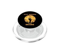 Goat Herders Love Brains Halloween PopSockets PopGrip for MagSafe