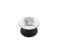 Goat I had a Thought Funny Sarcastic Old or Older Person PopSockets Adhesive PopGrip