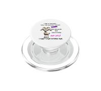 Goat I had a Thought Funny Sarcastic Old or Older Person PopSockets PopGrip for MagSafe
