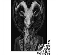 Goat in A Suit Puzzle 70x50cm/1000pcs Puzzles, Die Für Erwachsene Und Personen Ab 14 Jahren Geeignet Sind