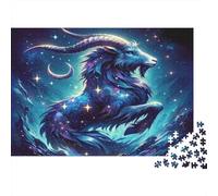 Goat in Stars Puzzle 1000 Piece Recycled Paper for Adults Puzzle for Adults Educational Game Challenge Fun Home Present Great Gift for Decompression Relaxation 70x50cm/1000pcs