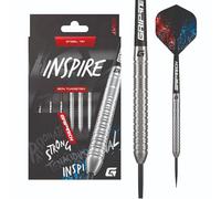 GOAT - Inspire 27G, 80% Tungsten, Silver, Steel Tip Darts, Straight 52mm