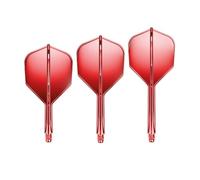GOAT Unisex - Adult Air Red Clear No6 Flights Inbetween, Red Transparent