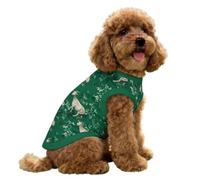 Goat Leaf Pattern Dog Shirts for Small Doggie Pet