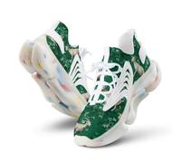 Goat Leaf Pattern Men's Running Shoe Lightweight Sneaker