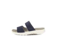 Goat Leather Sandals Woman Gabor Rollingsoft Bleu 35