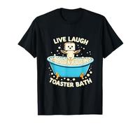Goat Live Laugh Toaster Bath T-Shirt