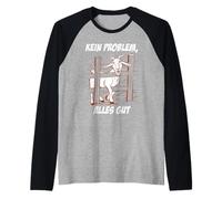 Goat Lover DON'T WORRY ALL GOOD Funny Goats Raglan Baseball Tee