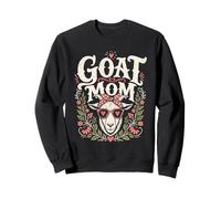 Goat Lover GOAT MAMA Goat Women Funny Goats Sweatshirt