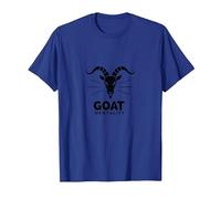 Goat Mentality: Bold Ambition for Determined Achievers T-Shirt, Men, Royal Blue, M