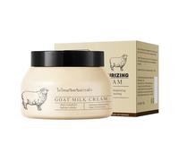 Goat Milk Cream for Face, Goat Milk Moisturising Cream, Deeply Nourishing, Lock in Moisture, Restore Skin Radiance, Firming, Anti-Wrinkle, Soothe Sensitive Skin 100g