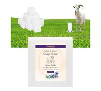 Goat Milk Melt and Pour Soap Base 2Lb - Natural SLS-Free Glycerin Base for Handmade Soaps, Sensitive Skin & DIY Crafts