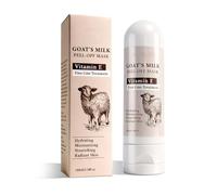 Goat Milk Peel-Off Face Mask, Skincare Multi-Purpose Hydrating Beauty Balm for Face, Lips, Eyes and Neck-Deep Cleansing Facials, Moisturizing, Refreshing, Pores Cleansing, Oil Control & Soothes