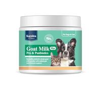 Goat Milk PLUS | Super Premium Powder Plus Probiotics and Postbiotics for Dogs and Cats | Naturally Prebiotic | Healthy Gut and Immune System | The only Goat Milk Powder with Beneficial Bacteria