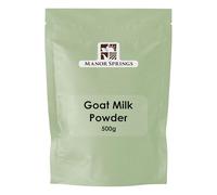 Goat Milk Powder 500g - Whole Full Cream Powder by Manor Springs | High in Calcium & Nutrients