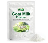 Goat Milk Powder with High Calcium, Vitamins, Protein, Probiotics,from Natural Grass-Fed Goats,Great for Smoothies, Cooking, Baking, Non-GMO, No Preservatives Added, 0.5lb (220g)