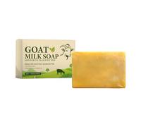 Goat Milk Soap Bar, Natural Handmade, Organic Soap Bar 100g, Solid Soaps for Skin Hair Body Face Cleansing Bath Shower Wash (1PC)