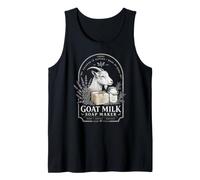 Goat Milk Soap Maker Lavender Nature Handmade Tank Top