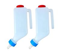 Goat Milking Bottle - 8.27 Inches Lamb Watering Feeder, Nursing Bottle, Precision Scale With Handle | Farm Barn Ranch Outdoor Fence Livestock Dwarf Goats Doelings Kids Animals Feeding Hydration