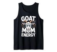 Goat Mom Energy Glasses Spectacle Fun Tank Top