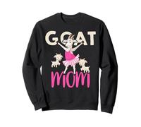 Goat Mom Mommy Mama Happy Mother's Day Novelty Sweatshirt