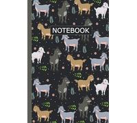 Goat Notebook: Goat Lovers Blank Lined Journal Notebook for Men Women Girls and Kids Gifts