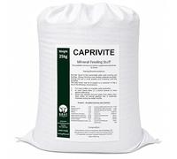 GOAT NUTRITION EST. 1981 Caprivite Goat Vitamin & Mineral Supplement 25kg | Goat Feed Supplement with Apple Flavour | Essential Nutrients, Immune Support & Energy Boost for Healthy Goats