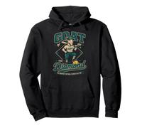 GOAT Of The Diamond Greatest Softball Player Pullover Hoodie