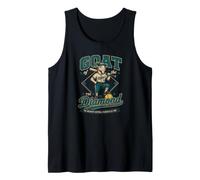 Goat of The Diamond Greatest Softball Player Tank Top