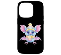 Goat Open Book Reading Animal Lover Graphic Portrait Round Case for iPhone 14 Pro
