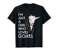 Goat Outfit Women's Girls Peasant Farmer Gift Goat T-Shirt