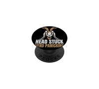 Goat Owner - Head Stuck Herd Panicking - Goat Lover PopSockets Adhesive PopGrip
