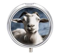 Goat Pill Case Pill Box with 3 Compartments