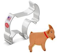 Goat Premium Cookie Cutter 8.9 cm, Made in USA by Ann Clark