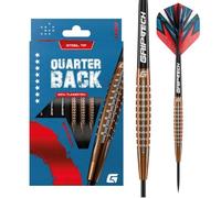 GOAT - Quarterback V1 95% Steeldarts 25 Gram, Incl. 3 Barrels, 3 Flights & 3 Shafts