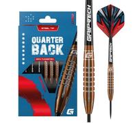 GOAT - Quarterback V2 95% Steeldarts 26 Gram, Incl. 3 Barrels, 3 Flights & 3 Shafts