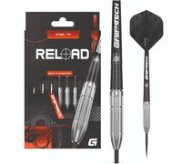 GOAT Reload 80% Tungsten Steel Tip Darts, 23g Weight, Professional Set