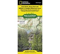 Goat Rocks, Map: Trails Illustrated Maps (National Geographic Trails Illustrated Map)