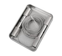 Goat Saw Dehorning | Stainless Steel Cutting Rope with Handles, Cattle Horn Rye Tool for Garden Picnic Camping Hiking