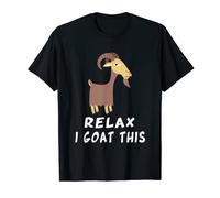Goat Saying Relax I Goat This Funny Goat T-Shirt