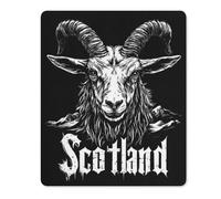 Goat Scotland Printed Mouse Pad with Stitched Edges Non Slip Vertical Mousepad Desk Mat for Office Gaming