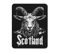 Goat Scotland Printed Mouse Pad with Stitched Edges Non Slip Vertical Mousepad Desk Mat for Office Gaming