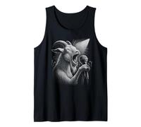 Goat Singing Vocalist Singer Animal Lover Tank Top