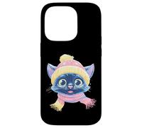 Goat Small Book Reading Animal Lover Graphic Portrait Round Case for iPhone 14 Pro