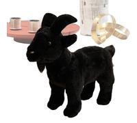 Goat Stuffed Animals - Cute Realistic Plush Figurine Toy for Kids, Boys, Girls, Men, Women, and Adults, Soft Farm Animal Doll for Home Decor, Playtime, Collectors, Educational Purposes