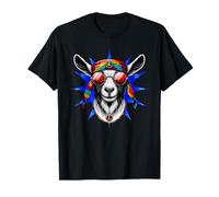 Goat Tie Dye Hippie Culture Peace Love Festivals T-Shirt